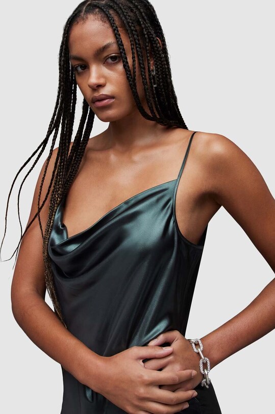 Oblečení Šaty AllSaints Hadley WD320Z zelená