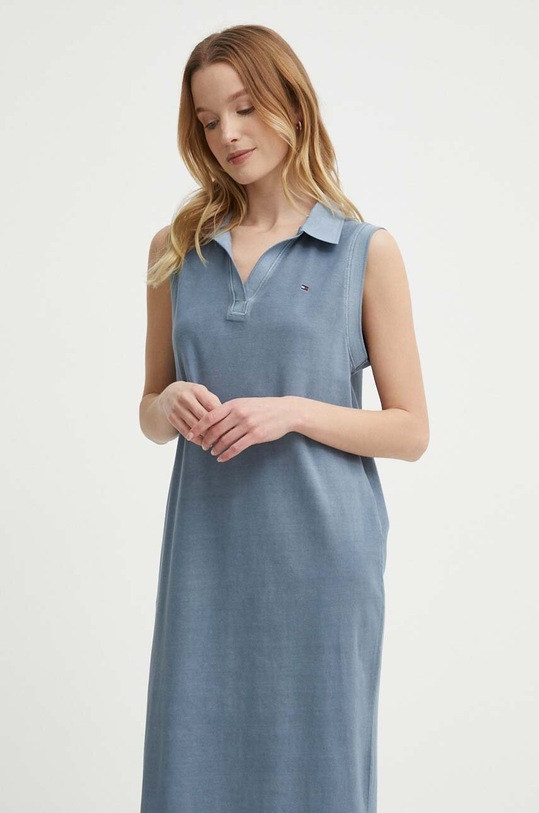Šaty Tommy Hilfiger WW0WW41282 modrá SS24