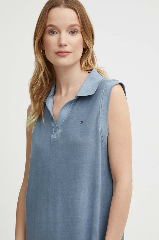Šaty Tommy Hilfiger modrá WW0WW41282