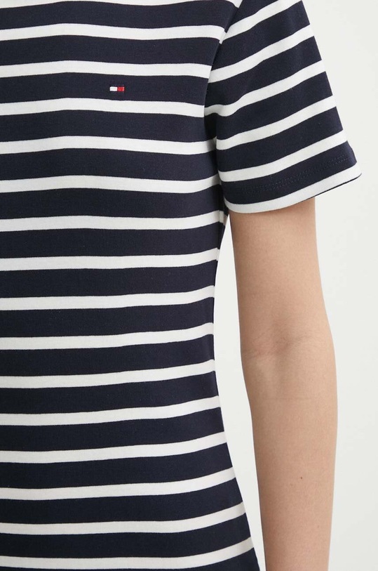 Бавовняна сукня Tommy Hilfiger WW0WW42721 темно-синій