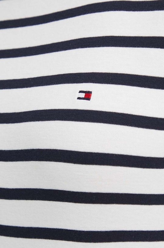 Tommy Hilfiger rochie din bumbac WW0WW42721 bleumarin