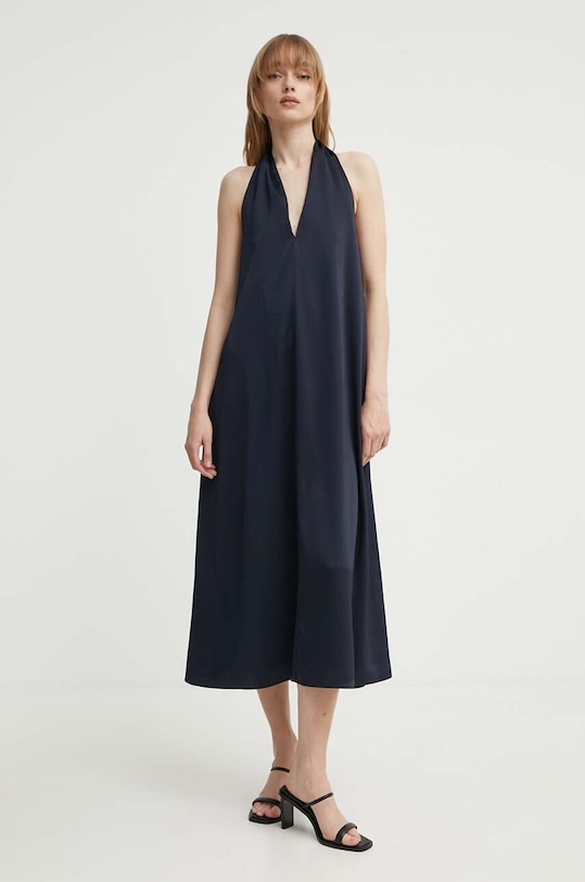 Samsoe Samsoe rochie F10000036 bleumarin SS24