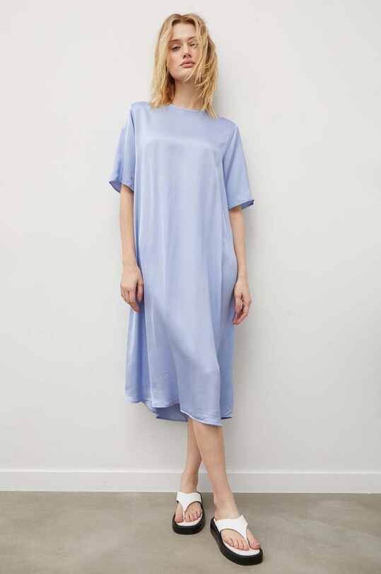 Сукня Samsoe Samsoe casual блакитний F24100089