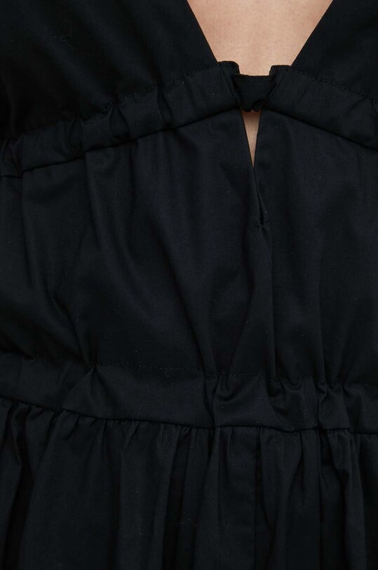 Herskind rochie din bumbac Miranda 5192118 negru