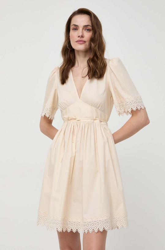 Šaty Twinset midi béžová 241TT2231