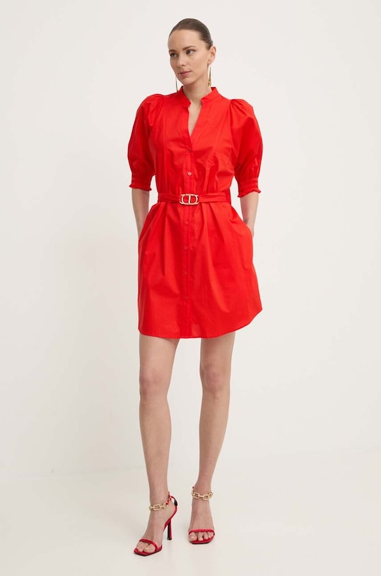 Twinset sukienka 241TT2201 czerwony SS24