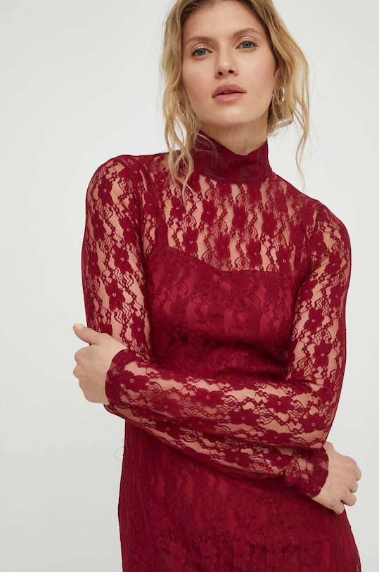 Résumé sukienka bordowy 20160853
