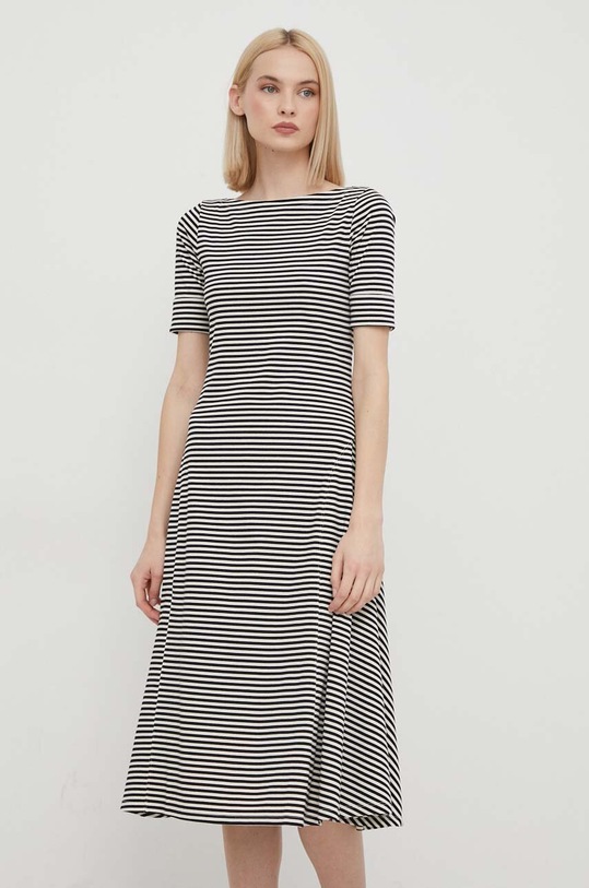 Lauren Ralph Lauren sukienka wzorzyste czarny 250938764