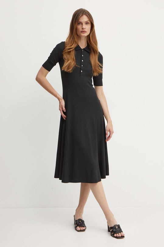 Šaty Lauren Ralph Lauren 200889071 černá SS25