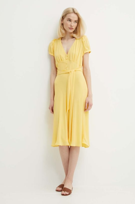 Сукня Lauren Ralph Lauren casual жовтий 200933403