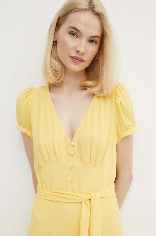 Φόρεμα Lauren Ralph Lauren 200933403 κίτρινο