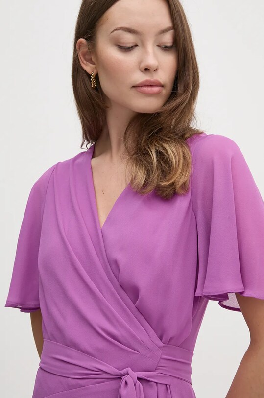Платье Lauren Ralph Lauren фиолетовой 250909381