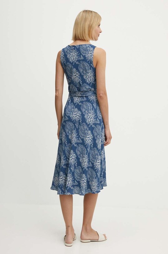 Odzież Lauren Ralph Lauren sukienka 250932704 niebieski
