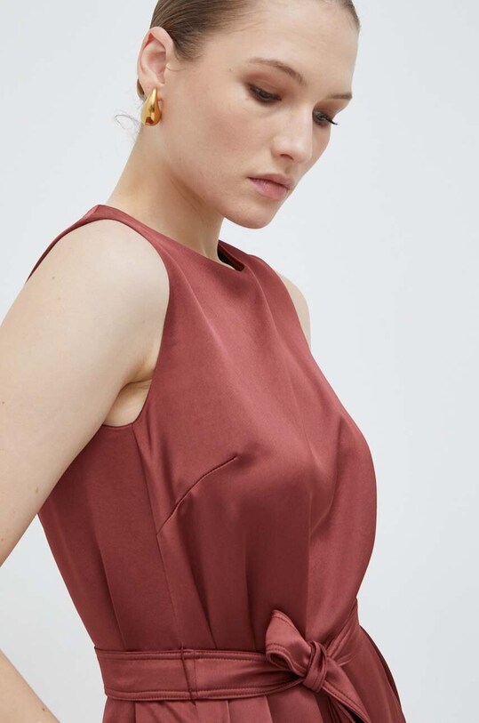 Weekend Max Mara sukienka 2415221021600 czerwony