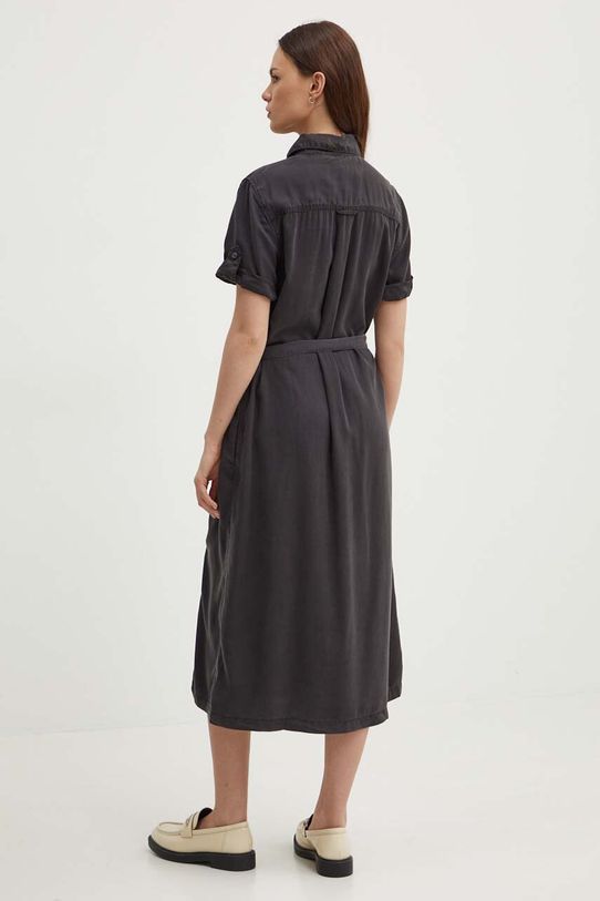 Odzież Pepe Jeans sukienka EVELINDA PL953482 szary