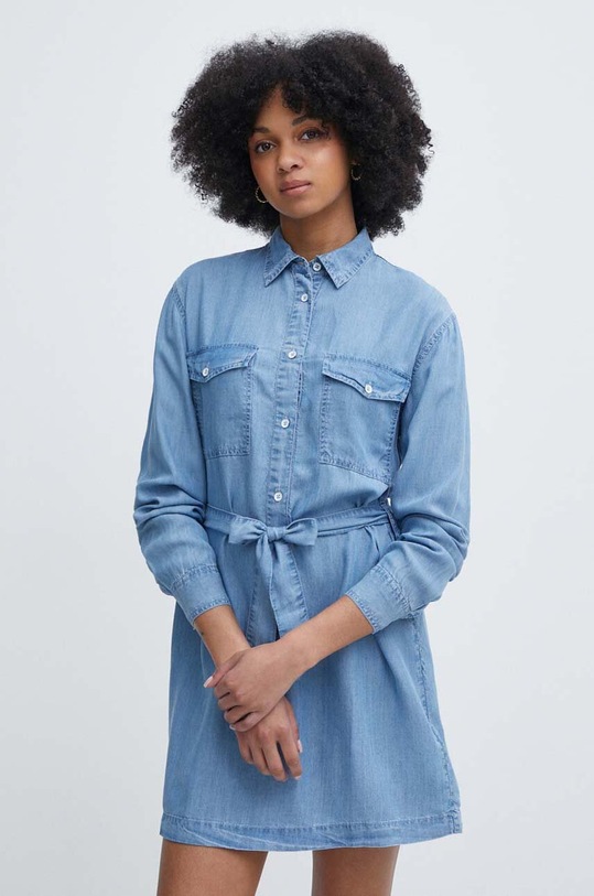 Šaty Pepe Jeans ERINE mini modrá PL953485