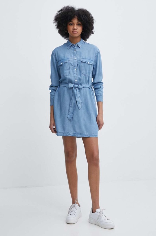 Šaty Pepe Jeans ERINE PL953485 modrá SS24