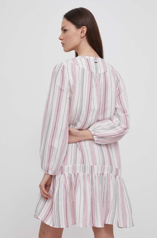 Одяг Льняна сукня Pepe Jeans DEBBIE PL953497 барвистий