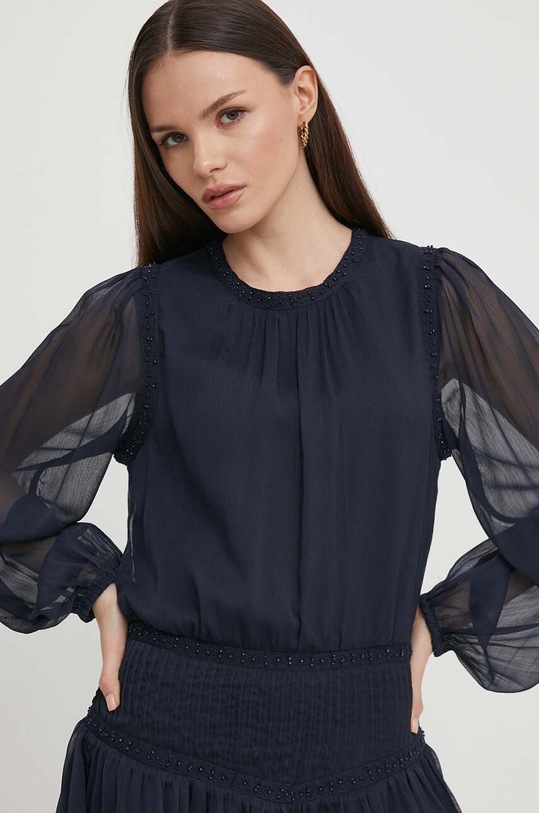 Pepe Jeans sukienka CLEO PL953502 granatowy