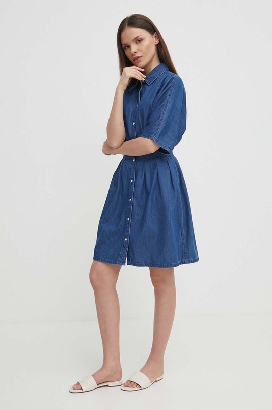 Pepe Jeans rochie SARAH PL953511 bleumarin SS24