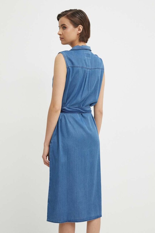Pepe Jeans sukienka MAGGIE PL953512 niebieski SS24