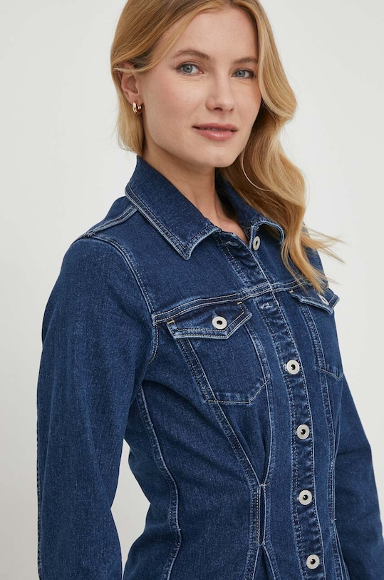 Pepe Jeans sukienka CANDIE granatowy PL953514