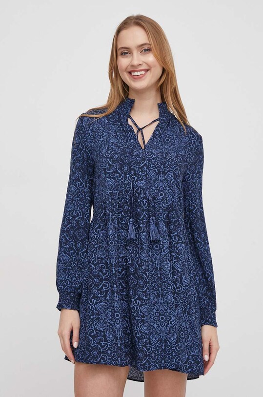 Pepe Jeans sukienka CLAUDIA PL953516 granatowy SS24