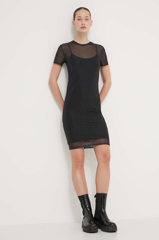 HUGO Blue sukienka 50514940 czarny SS24