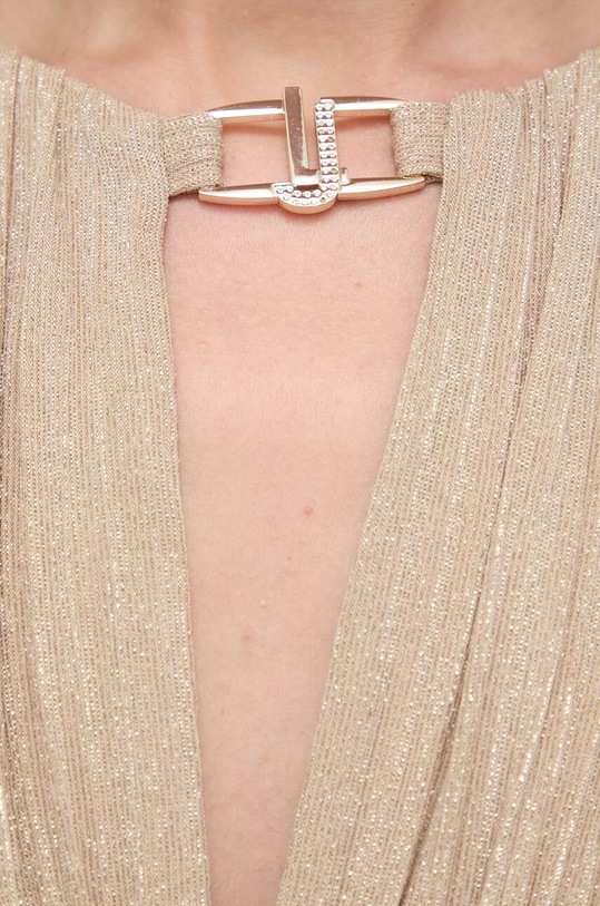 Liu Jo sukienka CA4050.J1923 złoty