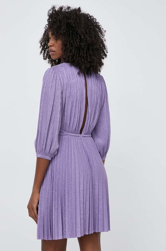 Odzież Liu Jo sukienka CA4050.J1923 fioletowy