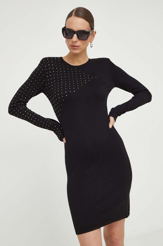 Liu Jo sukienka długi czarny WA4078.MS49I