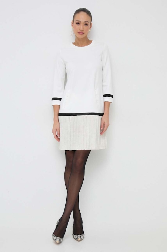 Liu Jo sukienka trzy czwarte beżowy TA4033.JS182