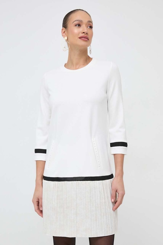 Liu Jo sukienka TA4033.JS182 beżowy SS24