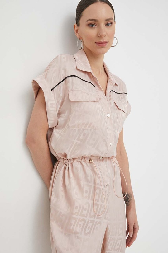 Overal Liu Jo ružová TA4167.TS788