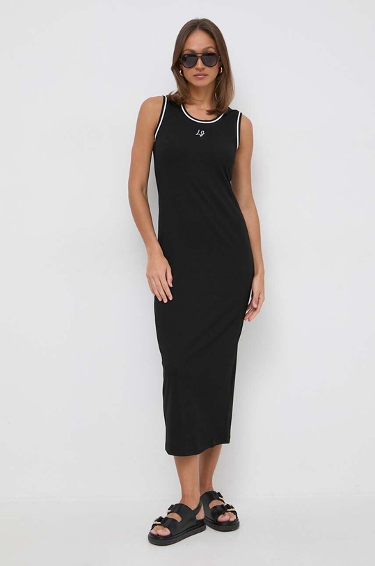 Liu Jo sukienka TA4185.J4678 czarny SS24
