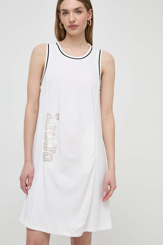 Liu Jo rochie TA4230.J5942 bej SS24