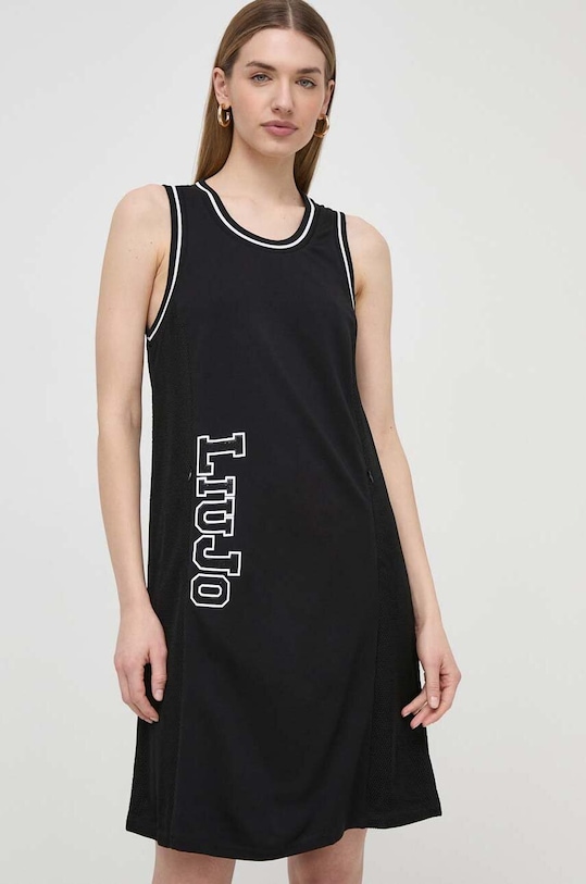 Liu Jo sukienka z elastanem czarny TA4230.J5942
