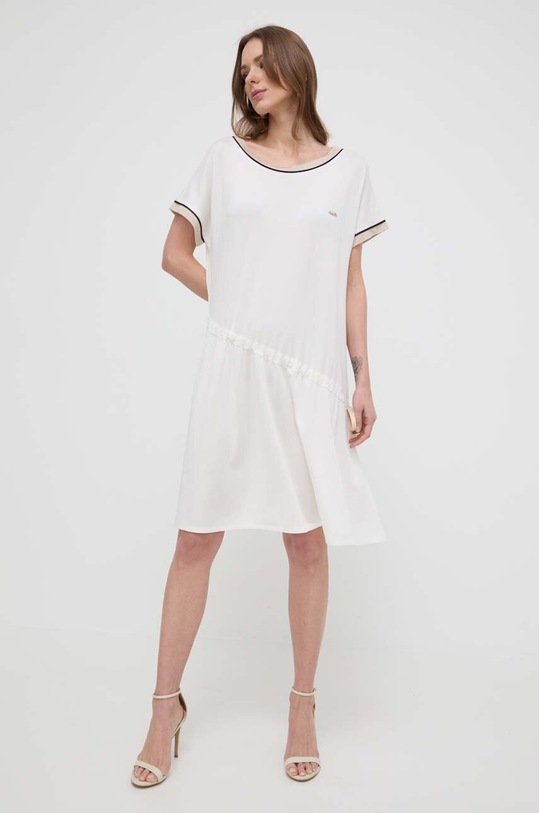 Liu Jo rochie TA4245.J4654 bej SS24