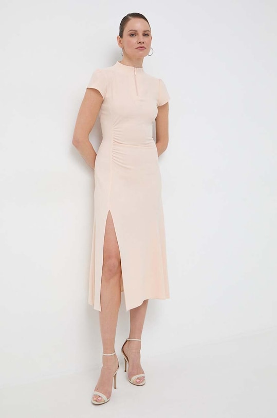 Armani Exchange rochie 3DYA05.YN9JZ portocaliu SS24