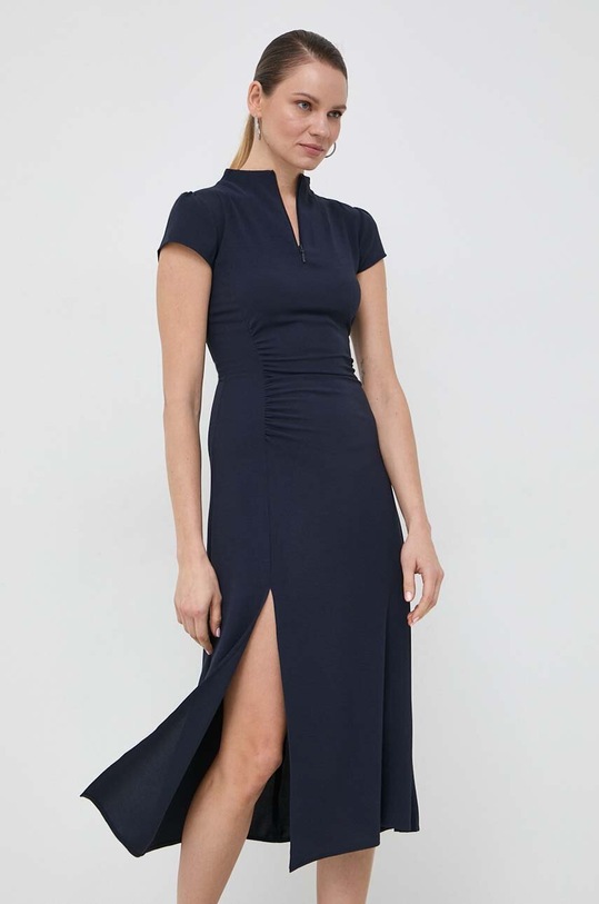 Armani Exchange rochie midi bleumarin 3DYA05.YN9JZ