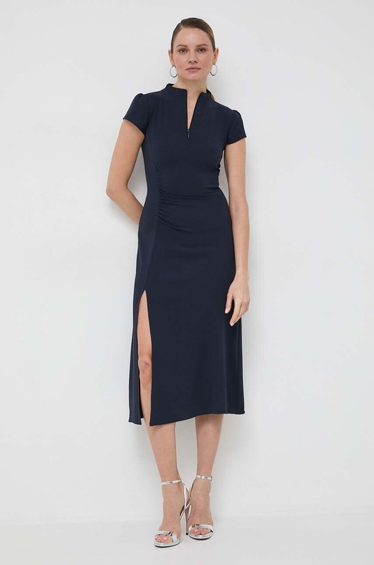 Armani Exchange rochie 3DYA05.YN9JZ bleumarin SS24