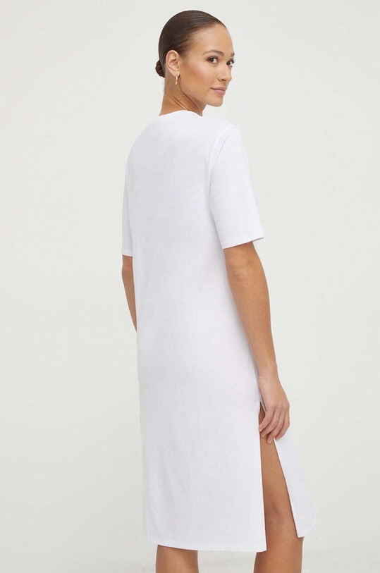 Odzież Armani Exchange sukienka bawełniana 3DYA70.YJ3RZ biały