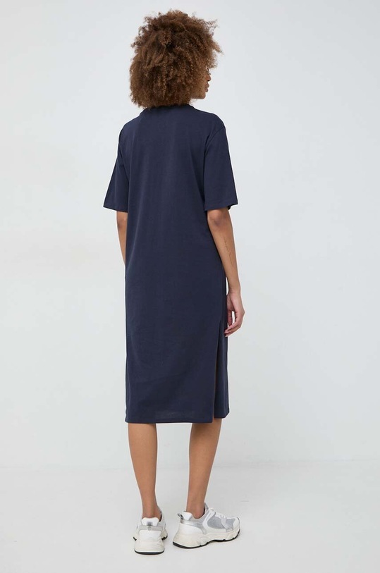 Armani Exchange rochie din bumbac 3DYA70.YJ3RZ bleumarin SS24