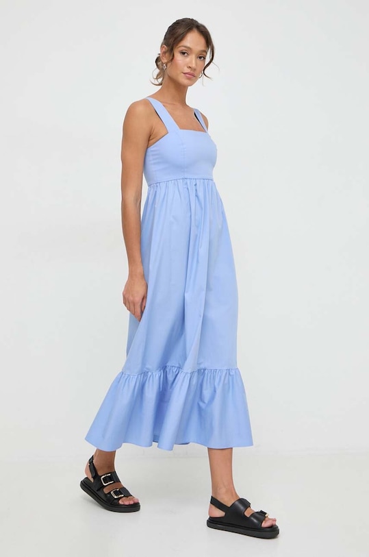Šaty BOSS 50511834 modrá SS24