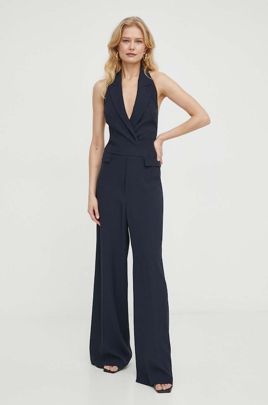 Overal BOSS látka tmavomodrá 50513644