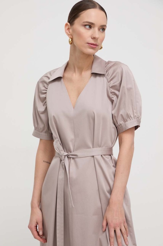 Φόρεμα BOSS μπεζ 50515778