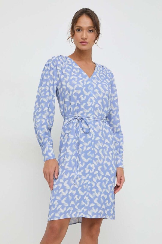 BOSS sukienka casual niebieski 50519003