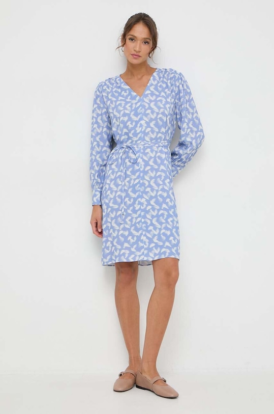 BOSS rochie 50519003 albastru SS24