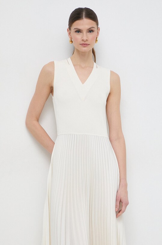 Φόρεμα BOSS μπεζ 50509325