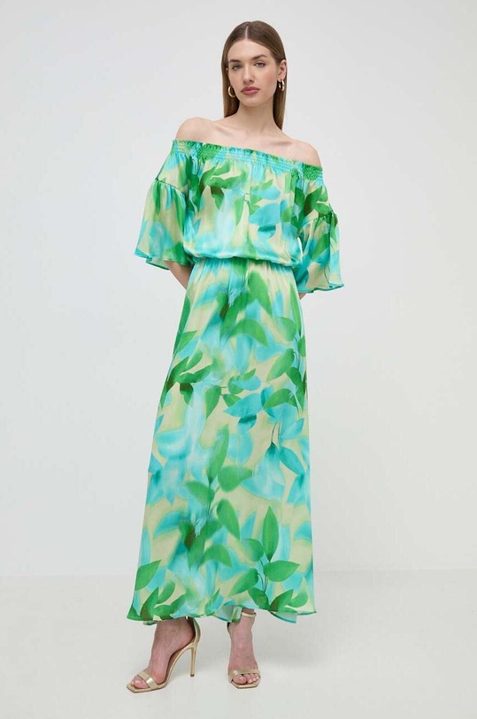Liu Jo rochie VA4158.T3824 verde SS24